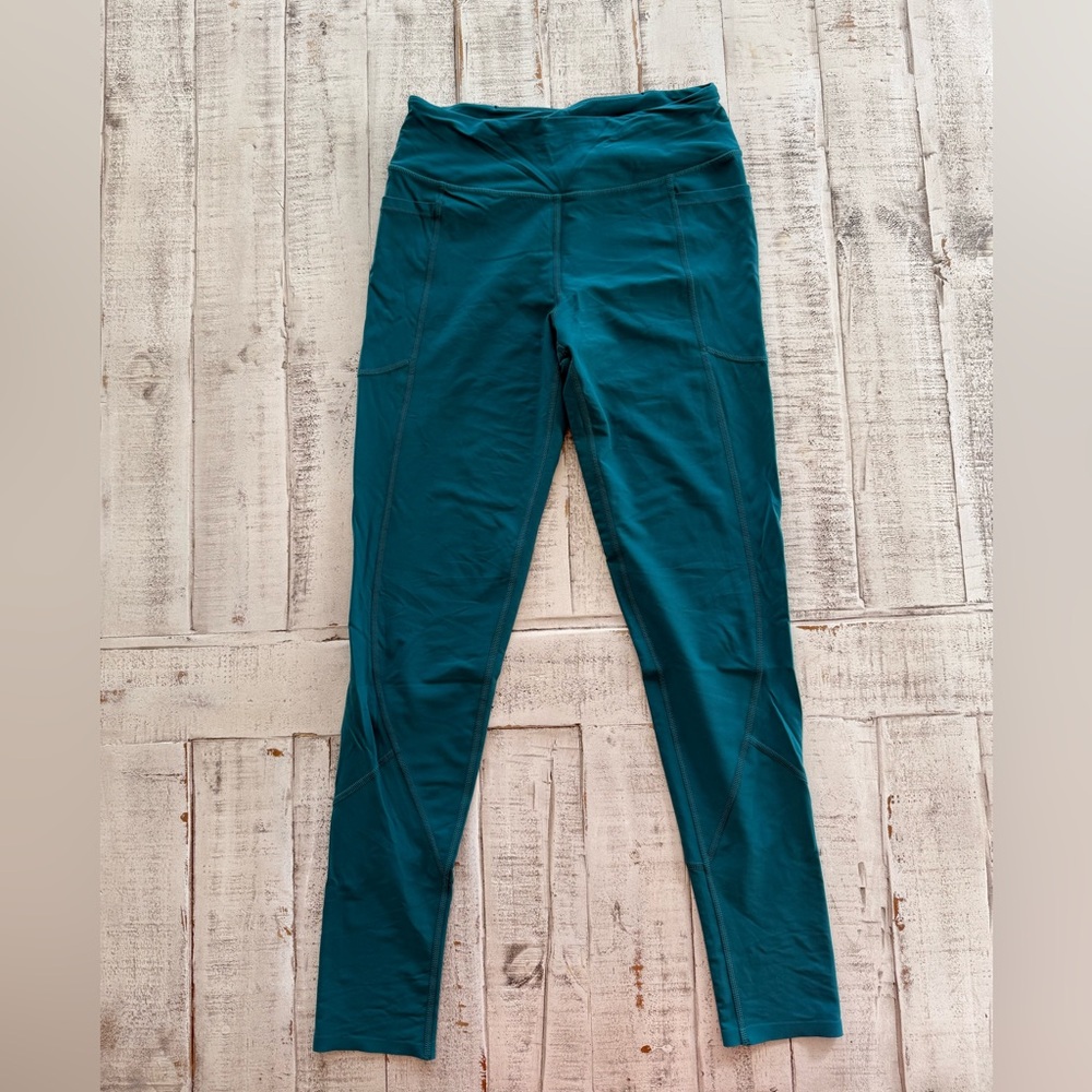 Victorias Secret Sport Total Knock Out Legging Tights Teal High-Waisted Leggings